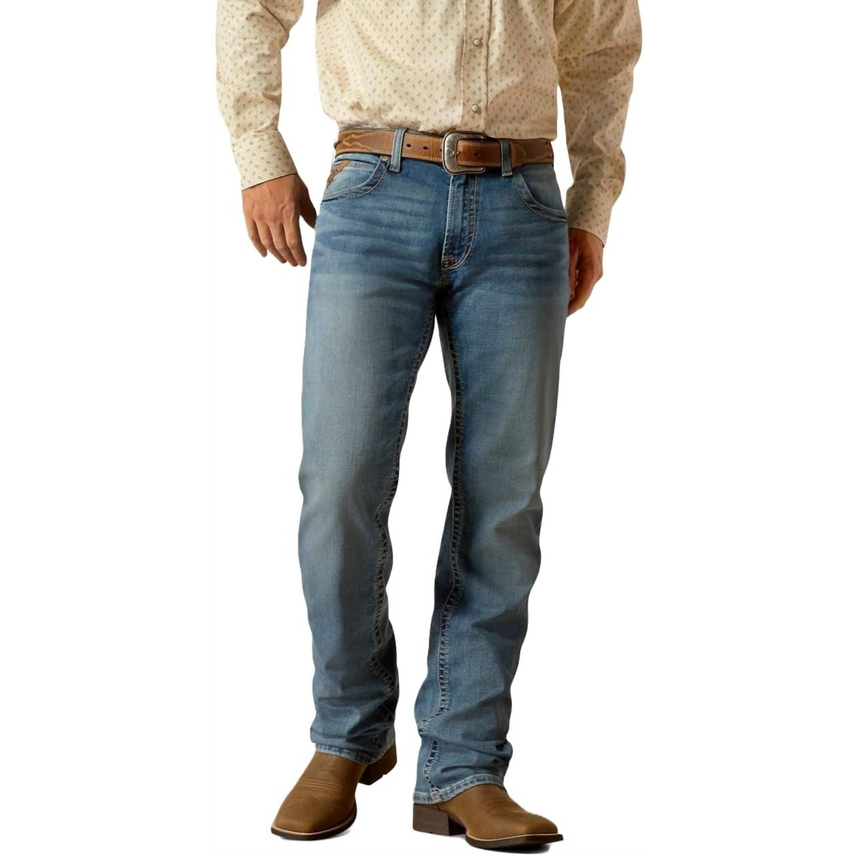 New Ariat M5 Straight Redmond Jeans In Denim